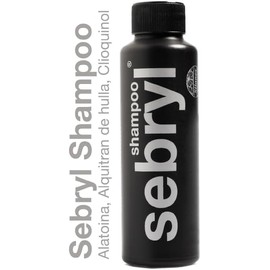 SEBRYL - Shampoo Anticaspa Dermatológico, con Alquitrán de Hulla, Ciloquinol y Alantoína Triple Acción para Cuero Cabelludo Sin Parabenos, 150 g.