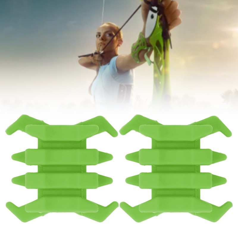 1 Pair Rubber Archery Bow Limbs Vibration Damper Dampener Crab