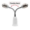 RONG&LAN E27 Flexible Light Bulb Lamp Socket Adapter Extender/Adjustable Edison