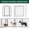 FXW Aster Dog Playpen Designed for Yard, 8 Panels