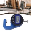 Digital Thickness Gauge Electronic Micrometer Thickness Meter 0.01mm 0.0005in Resolution