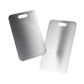 Unbreakable Titanium Cutting Board, Pro Chef Editon & 0.01mm Knife Mark Resistance, For Michelin Starred Kitchens/Sushi Prep/Molecular Gastronomy(18IN * 11.8IN)