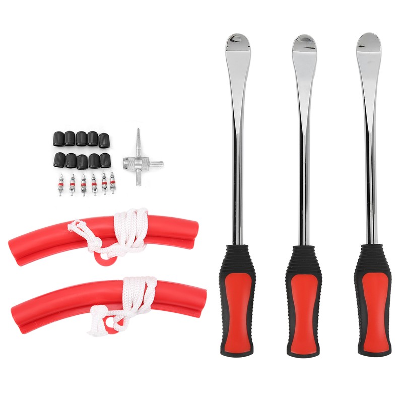 Tire Spoon Lever Iron Tool Set Repair Detachable Kit with