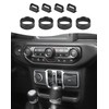 Hoolcar Window Switch Button Cover Volume Radio Air Conditioner Headlight