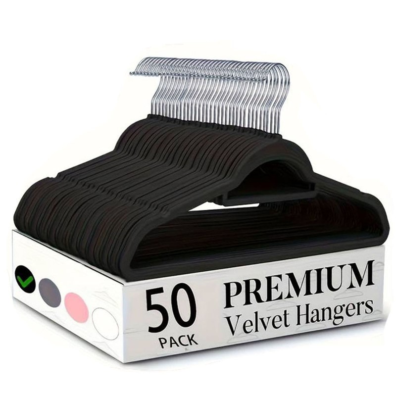 Vellure Velvet Clothes Hanger Space Saving