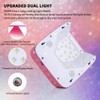 Ayshone Cordless UV LED Nail Lamp,72W Rechargeable Nail Dryer Gel