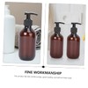MERRYHAPY 5Pcs Emulsion Storage Bottles Refillable Press Lotion Containers for