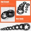 Tanstic 350Pcs Internal Tooth Star Lock Washers Push On Locking