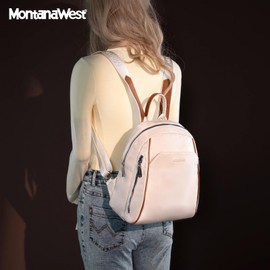 Montana West Casual Backpack for Women Versatile Daypack Cute Shoulder Bag for Everyday Use and Travel Book Bags LW-MWC-391 TN