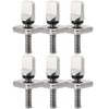 CENPEK 6Pcs Surfing Accessories No Tool Metal Fin Screw Thumb