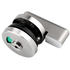 Perno de Cerradura de Puerta de Aleación de Zinc Cerraduras para Puertas de Inodoro Indicador de Puerta Ocupada Vacante Indicador de Privacidad para Inodoro, Baño