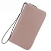 Lavemi Women's RFID Blocking 100% Leather Large Capacity Zip Around