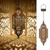 twinkya Hanging Solar Lights Outdoor Garden Decorative Solar Lantern Waterproof