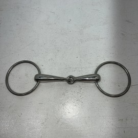 Korsteel New Korsteel 5” Hollow Mouth Loose Ring Snaffle Bit #21921 W-502