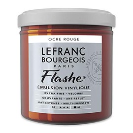 Lefranc & Bourgeois - Flashe Matte Artist's Color - 125ml Jar - Red Ochre