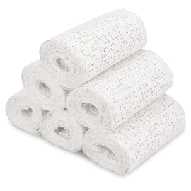 Navaris Baby Belly Plaster Bandages Set of 6, 6 x Plaster Imprint Bandages 5 cm x 270 cm for Baby Belly Bandage Plaster Cast Plaster Bandage for Crafts Quick Drying s