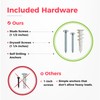 TIDYME Garage Wall Organizer | 80" Heavy-Duty Tool Storage Rack