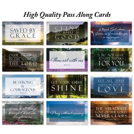 JBH Creations Share a Verse Bible Cards with Full Scripture - Pack of 48