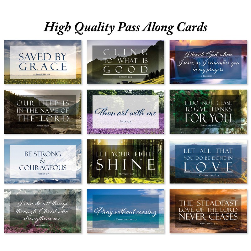 JBH Creations Share a Verse Bible Cards with Full Scripture