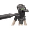 Hama Leichtes Einsteiger-Dreibeinstativ mit 3-Wege-Kopf, Star 05 106-3D, Champagner, 36.5
