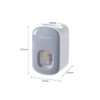 AIMALL Wall Mount auto ands Free Toothpaste Dispenser Automatic Toothpaste