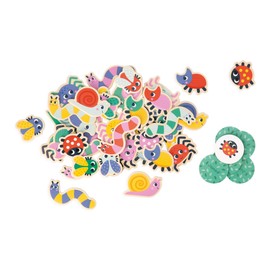 Janod - Pédagogie Range - “Garden” Seek and Find Game - Children’s Educational Toy - Develops Observation Skills FSC Wood Game - 24 Months +, J05091