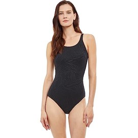 Gottex Women's Standard African Escape Mastectomy One Piece, Black