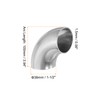 PATIKIL 1-1/2" OD 304 Stainless Steel Butt, 3 Pack 90