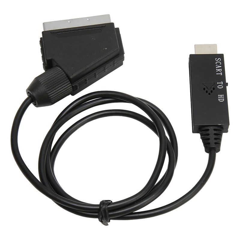 SCART to HD Multimedia Interface Converter, HD 1080P Video Adapter
