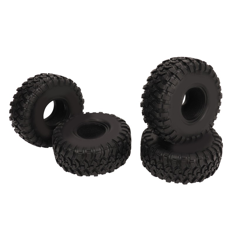 1.9in RC Car Tire Uneven Texture Surface Stable Grip Rubber