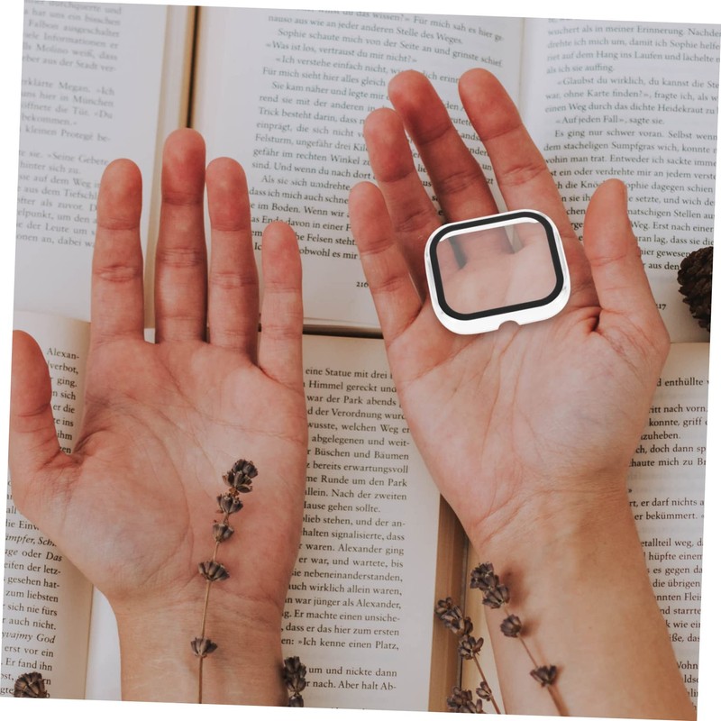 OSALADI 5pcs Mini Compatible Replaceable Watch Case Tempered Protector Lightweight