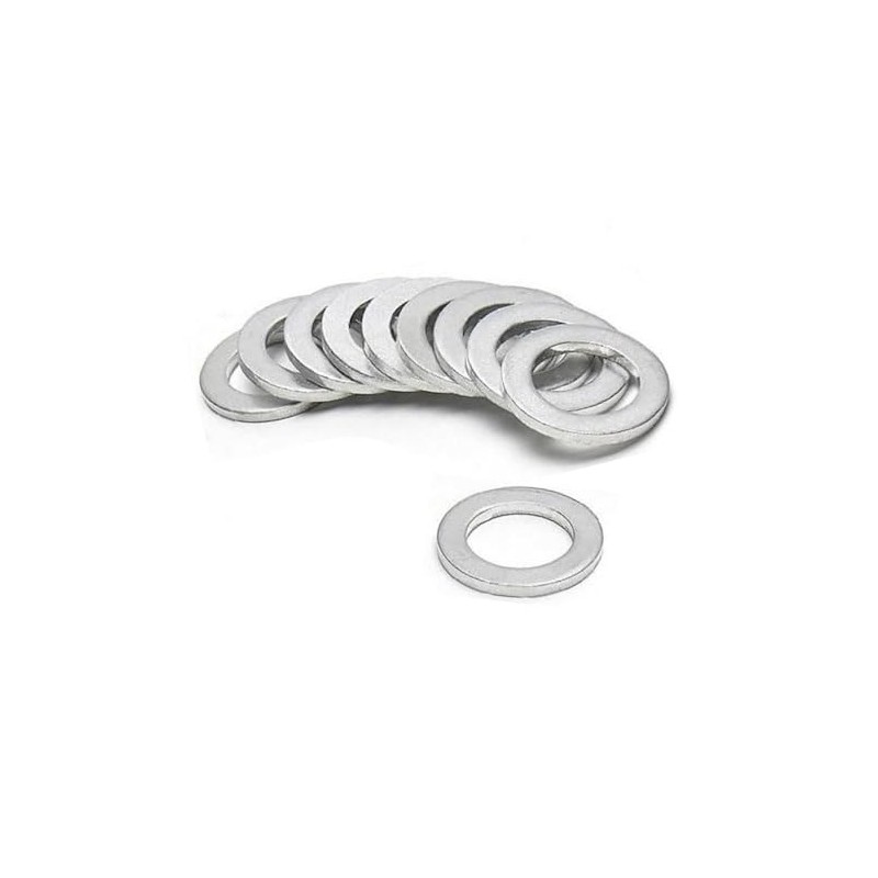Aluminum Drain Washer 10 Pieces M12 x 20mm x 2.0mm