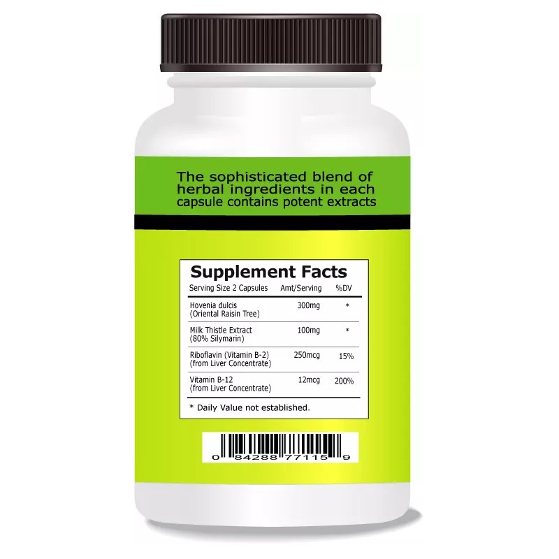 Nature's Opt Hovenia Dulcis Extract, Helps Pre and Post Drinking