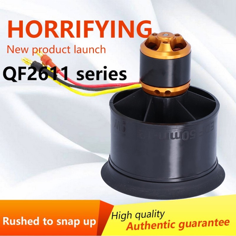 QXMotor QF261150mm Brushless Motor 34S with 12 Blades Ducted Fan