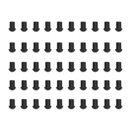 Pdflie in Ear Acoustic Coil Tube Earpiece Tips Replacement for Two Way Radio Walkie Talkie Headset(Small,Black,50Pack)