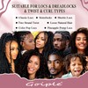 Rose Water for Hair Loc Spray Refreshing for Locs -