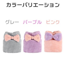 KON Towel Cap Set of 2 Hair Quick Drying Towel Hair Drying Towel Hair Towel Hair Towel Cap Purple + Purple