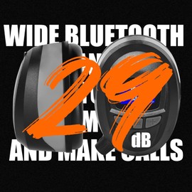 Gardtech Gehörschutz mit DAB + / FM-Radio, Bluetooth, MP3, Sicherheitsohrschützer mit NRR 29dB, Lärmschutzkopfhörer für Männer und Frauen, Ohrenschützer zum Schießen und Mähen