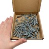(Pack of 100 pcs) DIN 7504 P Zinc Plated Steel