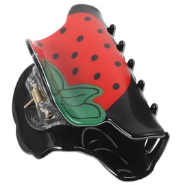 Ipetboom Fruit Clip Acrylic Hair Claw Ponytail Holder Girl Claw Clips for Women Girls