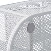 Relaxdays Desk Organiser, Modern Look, Metal Mesh, Total Dimensions: H