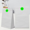 Perco Fluorescent Green 2-Inch Round Circle Dot Sticker Labels with