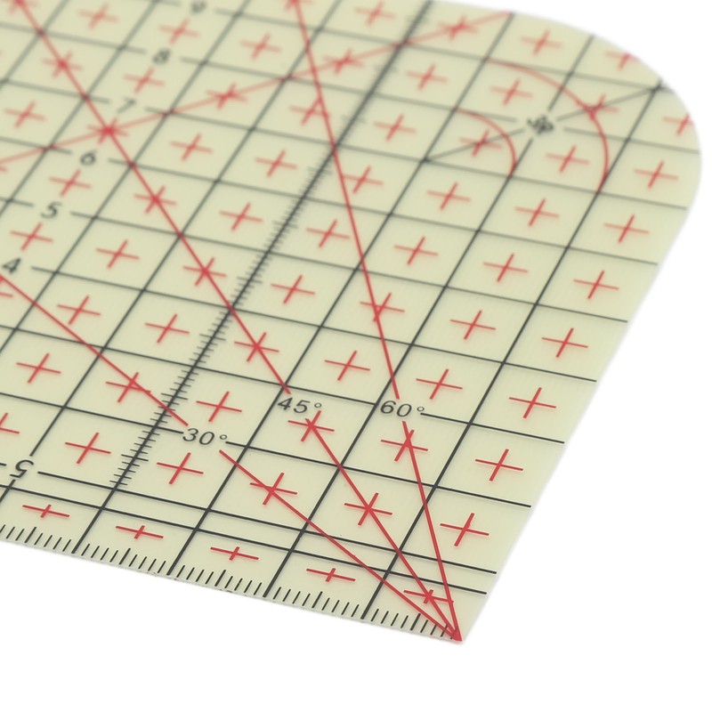 Hot Hem Ruler Professional Heat Resistance Flexible Slip Resistance Sewing