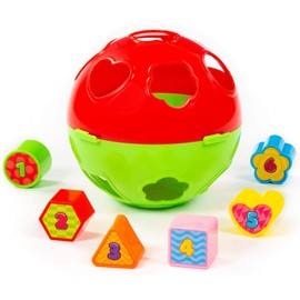Polesie Sorting Game Ball Baby Educational Toy with Number Pegs + 12M