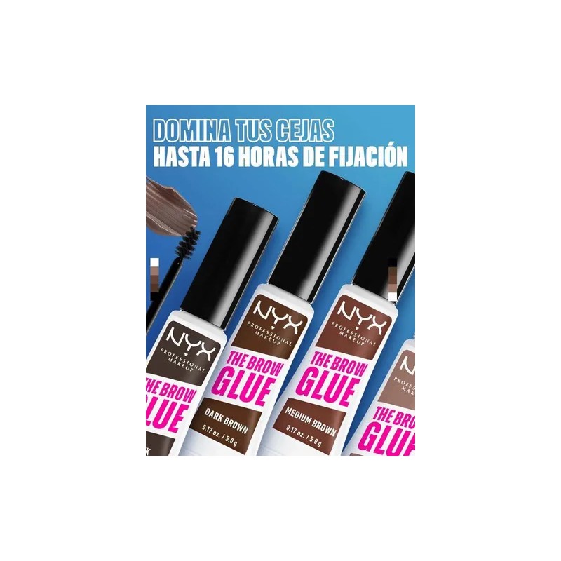 Fijador de Cejas NYX The Brow Glue Brow Gel, Taupe,