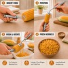 Corn Peeler for Corn on the Cob, 2 Pcs Stainless