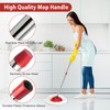 HiBaBy 4-Section Spin Mop Replacement Handle- 2.5-5 Foot Mop Replacement