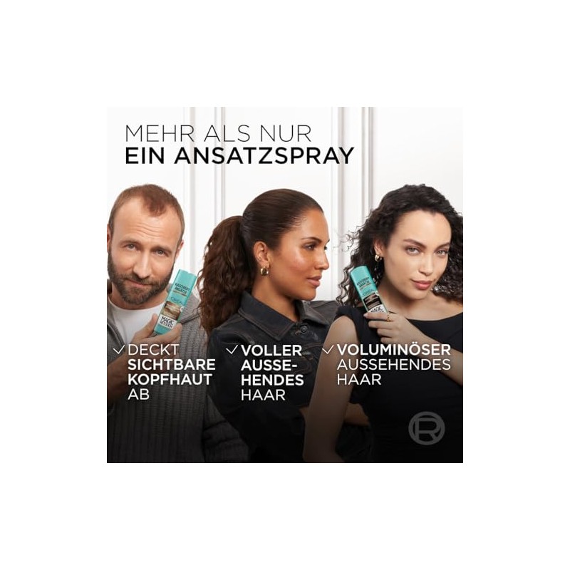 Magic Retouch Ansatz-Kaschierspray Braun bis Mittelbraun