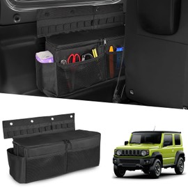 Auto Spec Jimny Jimny Sierra JB64W JB74W Dedicated Storage Box, Rear Seat Armrest, Headrest Holder, Multi Storage Box, Table Armrest, Small Storage, Prevents Scratches, Increases Space, Overnight in