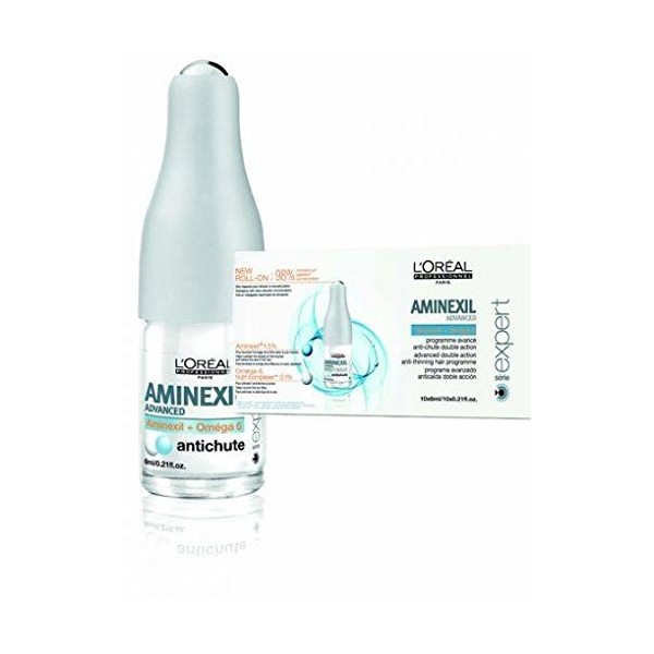 Round L 'Oreal Series Expert Aminexil 10 x 6 ml Roll-On